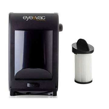 EYE-VAC PRO Black Professional Automatic Touchless Stationary Vacuum VA-00021X