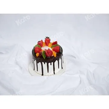 Kate 6ft×9ft Solid White Backdrop Portrait Photography Background for Photo Booth Studio Children and Headshots