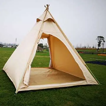Free Space Waterproof Canvas Camping Tent for Adventures