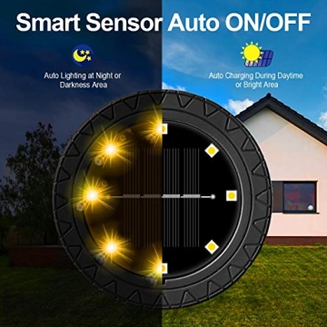 Solar Powered Ground Lights for Outdoor Safety and Beauty