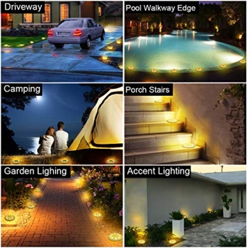 Solar Powered Ground Lights for Outdoor Safety and Beauty