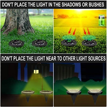 Solar Powered Ground Lights for Outdoor Safety and Beauty