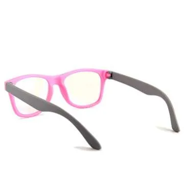 Gudzws Kids Blue Light Blocking Glasses for Ages 5-12