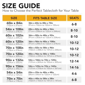 Dailyset Black Tablecloths - 6-Pack Elegant Event Covers