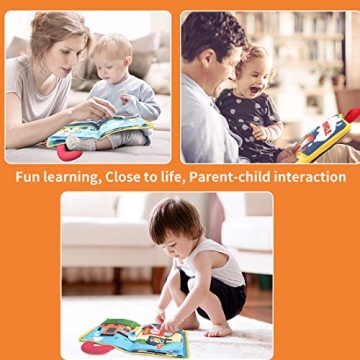 beiens 3Pcs My Quiet Books for Early Learning Fun