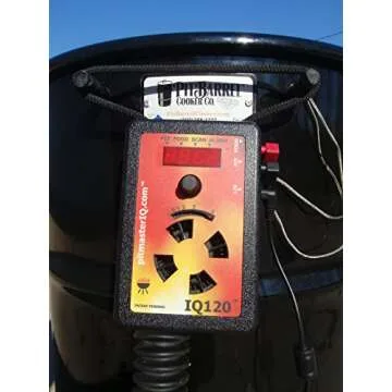 Precision IQ120 BBQ Temperature Regulator Kit for Pit Barrel Cooker