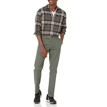 Stylish Amazon Essentials Flannel Shirt for Men