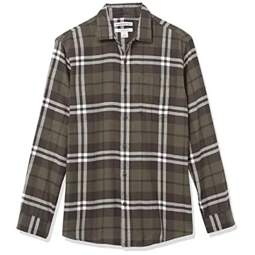 Stylish Amazon Essentials Flannel Shirt for Men