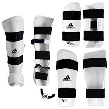 adidas Taekwondo Custom Ultimate Sparring Gear Set w/Optional Accessories - White