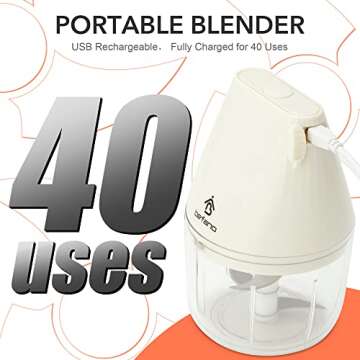 Befano Electric Garlic Chopper - Compact 300ml Food Processor