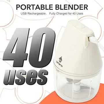 Befano Electric Garlic Chopper - Compact 300ml Food Processor