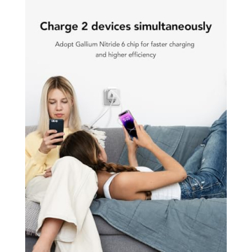 35W PD Retractable Wall Charger with USB Cables