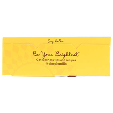 Simple Mills Almond Flour Crackers, Black Cracked Pepper, Gluten Free, Flax Seed, Sunflower Seeds, Corn Free, Good for Snacks, Made with whole foods, (Packaging May Vary)