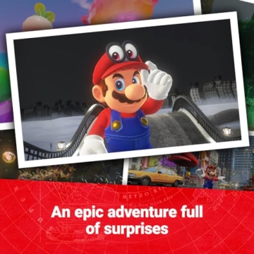 Super Mario Odyssey for Nintendo Switch - Family Fun Adventure