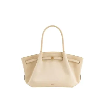 JW PEI Women's Hana Medium Faux Suede Tote Bag - Off White