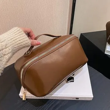 Katadem Travel Makeup Bag - Stylish PU Organizer for Women