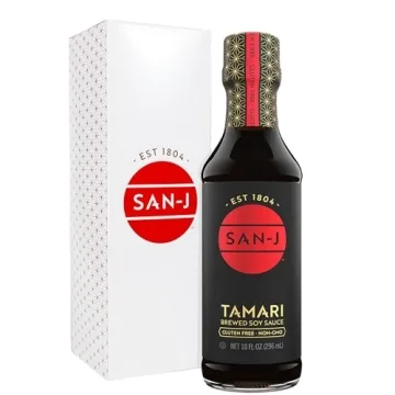 San-J Gluten Free Tamari Soy Sauce - 100% Soy - 10 oz