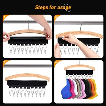Yeefeoch Hat Organizer for Easy Hat Storage