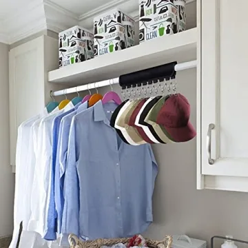 Yeefeoch Hat Organizer for Easy Hat Storage
