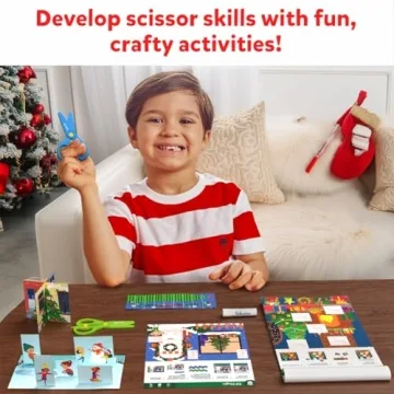 Skillmatics Snip, Snip Holiday Magic Kit for Kids
