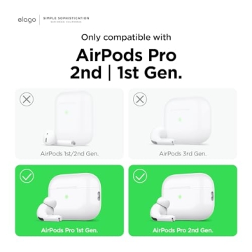 elago Leather Case for AirPods Pro Stylish Protection