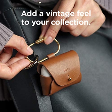 elago Leather Case for AirPods Pro Stylish Protection