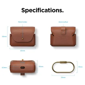 elago Leather Case for AirPods Pro Stylish Protection