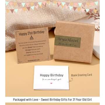 Unique 21st Birthday Gifts for Her Beaded Jewelry