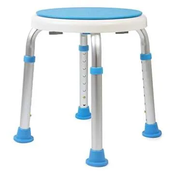 Vaunn Adjustable Swivel Shower Stool for Safe Bathing