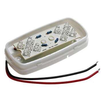 Partsam 10x Amber LED Marker Lights for Trucks & RVs