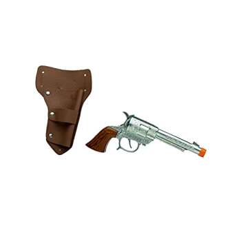 PARRIS CLASSIC QUALITY TOYS EST. 1936 American Maverick, USA-Made, 8.5" Long, Die-Cast Metal, Classic Action Cap Mold, Ideal Theatrical Prop, Maverick Holster Set
