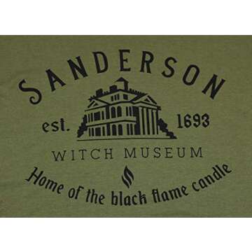 NUPHON Women's Sanderson Witch Museum Print T-Shirt