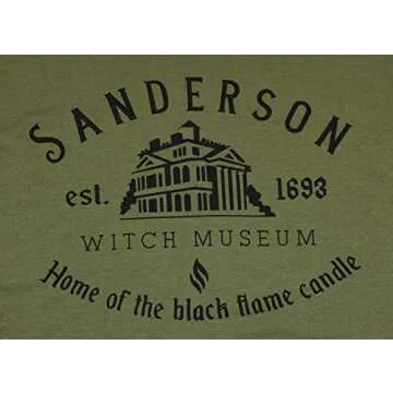 NUPHON Women's Sanderson Witch Museum Print T-Shirt