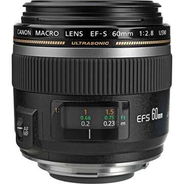 Canon EF-S 60mm f/2.8 Macro USM Lens
