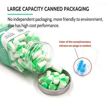 ULTRA SOFT Foam Earplugs for Sleep | 38dB Noise Cancelling