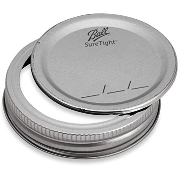 Ball Mason Jar Regular Mouth Lids (12-Pack) - Perfect for Canning