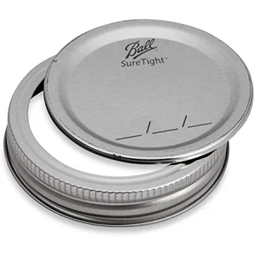 Ball Mason Jar Regular Mouth Lids (12-Pack) - Perfect for Canning