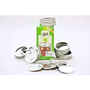 Ball Mason Jar Regular Mouth Lids (12-Pack) - Perfect for Canning