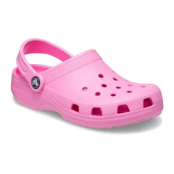 Crocs Classic Littles Clogs for Infants in Taffy Pink