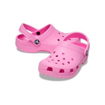 Crocs Classic Littles Clogs for Infants in Taffy Pink