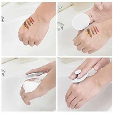 Silicone Face Scrubbers Exfoliator Brush-Facial Cleansing Brush Blackhead Scrubber Exfoliating Brush-Facial Cleansing Pads Precision Pore Cleansing Pad Acne Removing Face Brush-2 Pack, Grey and White