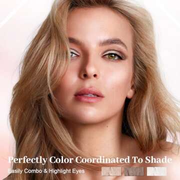 MYSTER ROSEY Eyeshadow Pencil Waterproof Eyeshadow Stick - Champagne Pearl Taupe - 3 in One