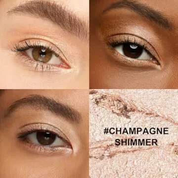 MYSTER ROSEY Eyeshadow Pencil Waterproof Eyeshadow Stick - Champagne Pearl Taupe - 3 in One