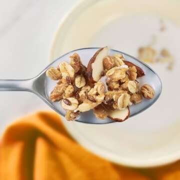 Kashi GO Breakfast Cereal, Family Breakfast, Fiber Cereal, Honey Almond Flax Crunch (4 Boxes)