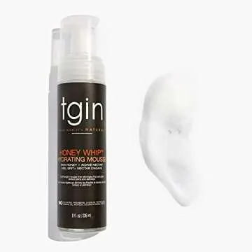 TGIN Honey Whip Hydrating Mousse - 8 Oz for Beautiful Curls