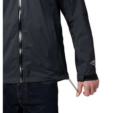 Columbia EvaPOURation™ Jacket, Black, Small