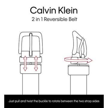 Calvin Klein Reversible Dress Belt 35mm FE/FE REVS