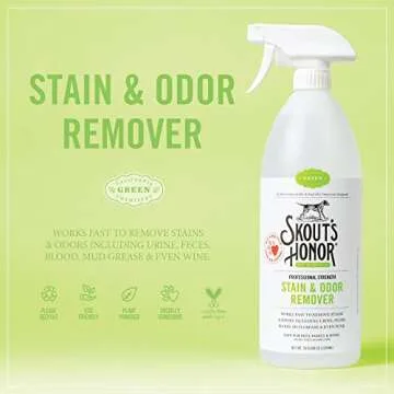 Skout's Honor Pet Stain & Odor Remover, Eco-Friendly Cleaner