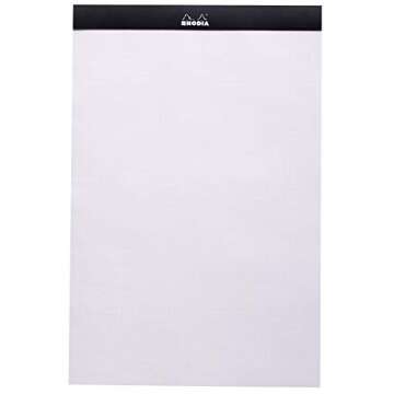 Rhodia Black Dot Pad N 19 - Premium Writing Tablet for Creatives