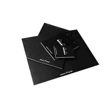 Rhodia Black Dot Pad N 19 - Premium Writing Tablet for Creatives